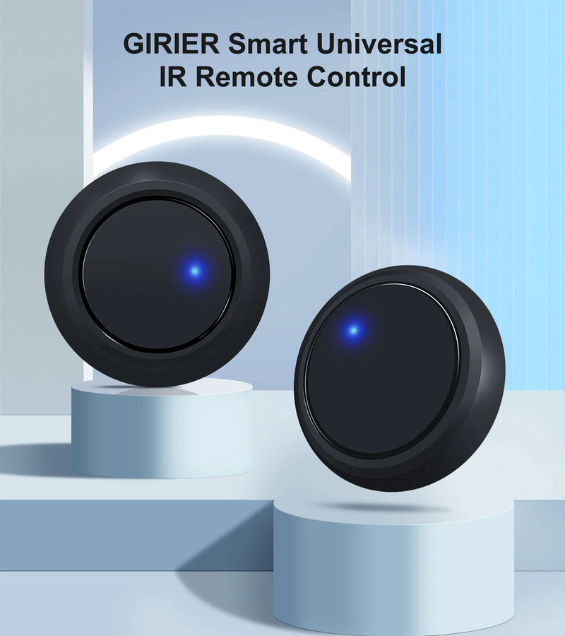 GIRIER Tuya Smart IR Remote Controller, WiFi Universal Infrared Remote Blaster for AC TV DVD STB, Works with Alexa Google Home