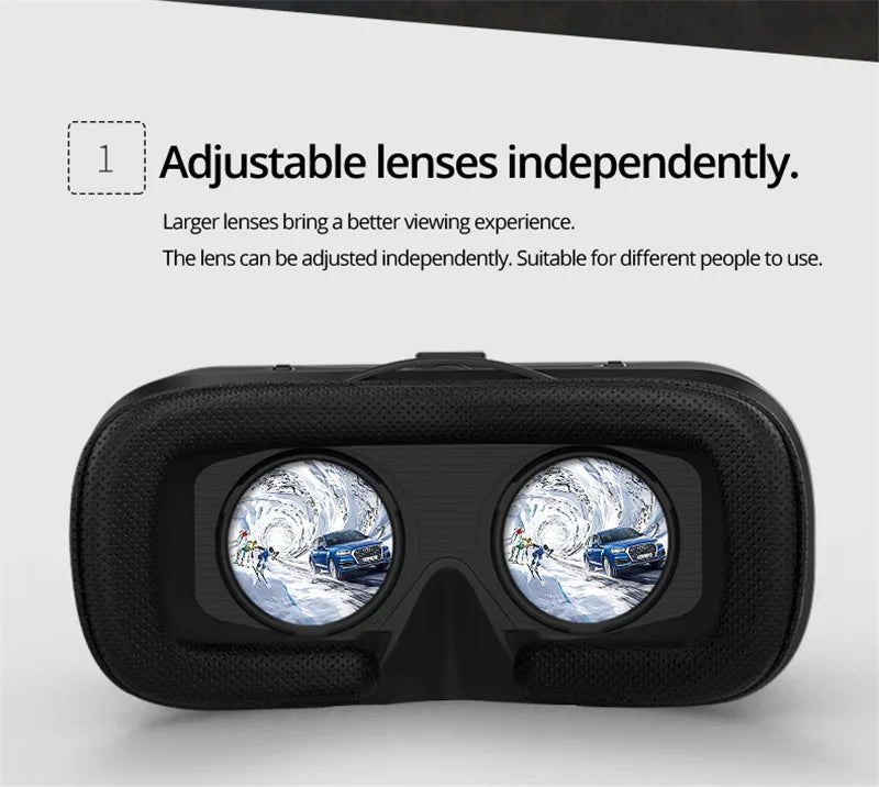 VR Shinecon 10.0 Helmet 3D Glasses Virtual Reality Casque For Smartphone Smart Phone Goggles Headset Viar Video Game Binoculars